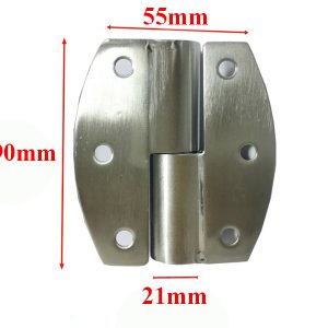 Bản lề vách ngăn vệ sinh inox 304 6 lỗ 18 17