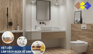 vật liệu làm vách ngăn vệ sinh
