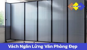 vách ngăn lửng văn phòng
