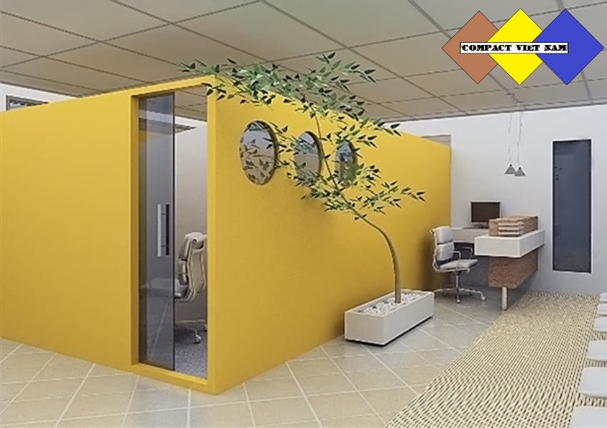 +50 mẫu vách ngăn văn phòng đẹp, bền - vô cùng sang trọng 200 vách ngăn văn phòng đẹp 199