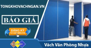 Báo giá vách ngăn văn phòng bằng nhựa